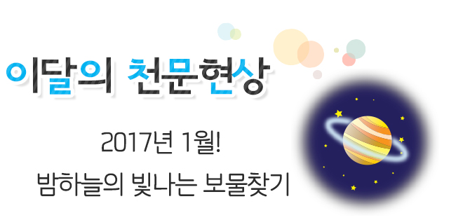 이달의 천문현상 2016년 7월! 밤하늘의 빛나는 보물찾기!